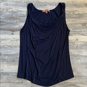 Women's Ellen Tracy Scoop Neck Tank Top Medium